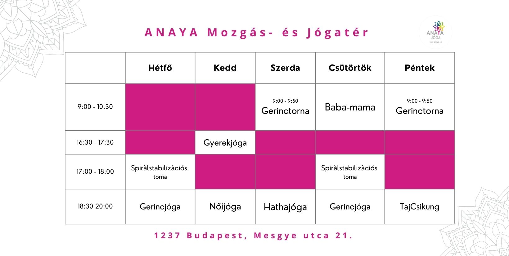 orarend-anaya